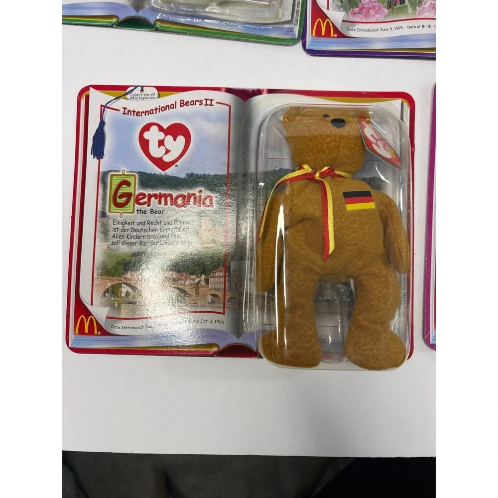2000 TY Teenie Beanie Babies International McDonalds Toys Complete Set of 11‎
